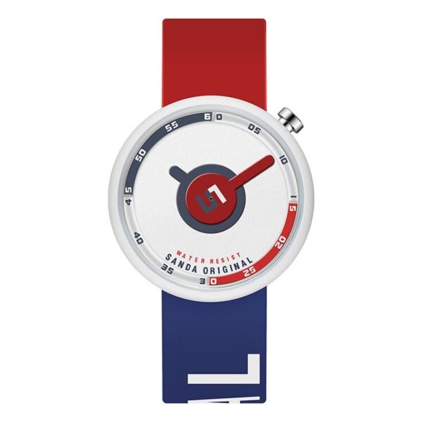 SANDA 1109 Red SANDA 1109 Quartz Analog Minimal Simple Dial Fashion Women's Watch