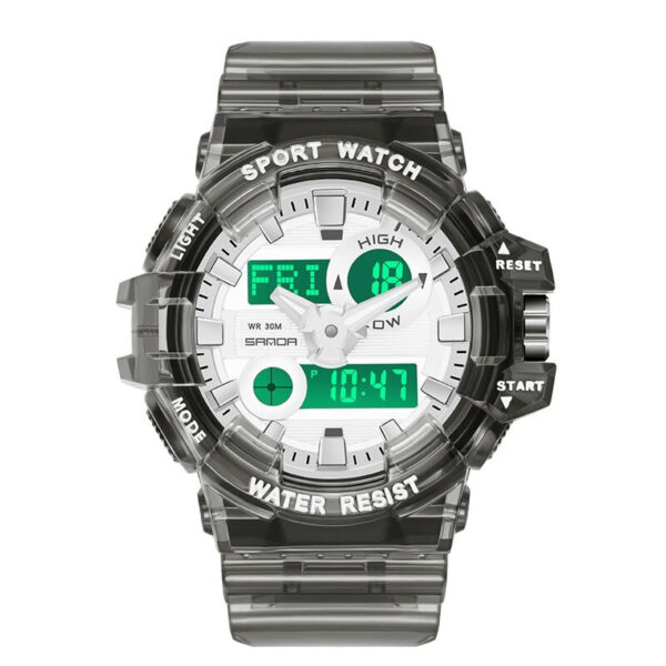 SANDA 3100 Fashion Military Quartz Digital Casual Sports Men's Watch