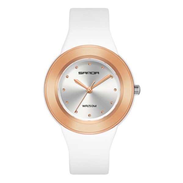 SANDA 3119 Fashion Quartz Analog Casual Women's Water Proof Minimal Watch