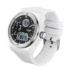 SANDA 3138 White SANDA 3138 Quartz Digital Dual Time Sports Military Water Proof Men's Watch
