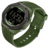SANDA 6093 Green SANDA 6093 Digital 5 ATM Water Proof Sports Military Casual Men's Watch