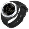 SANDA 6093 Silver SANDA 6093 Digital 5 ATM Water Proof Sports Military Casual Men's Watch
