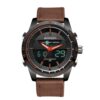 SANDA 774 Fashion Luxury Casual Quartz Analog Leather Strap Watch for Men