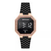 SANDA 8005 Rose Gold SANDA 8005 Fashion Casual LED Touch Digital Minimal Square Women's Watch