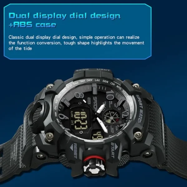 SANDA 3169 dual display watch SANDA 3169 dual display watch